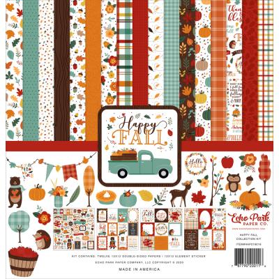 Echo Park Happy Fall Designpapier - Collection Kit